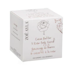 Zoë Ayla Kakaobutter & Rosen Körperpeeling 226 G